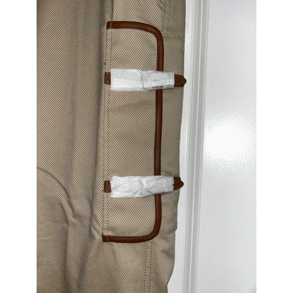 NWT Lauren Ralph Lauren Tan Cargo Capris with Brown Boots - Picture 4 of 12
